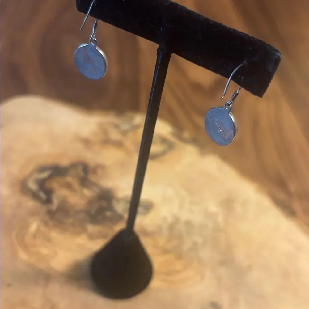 Sterlng Silver & Black Onyx Dangle earrings